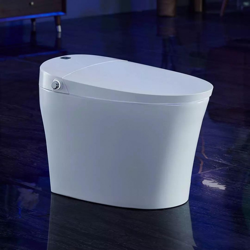 Умный унитаз Xiaomi Huida New LED Digital Energy-Saving Intelligent Toilet 400mm White 