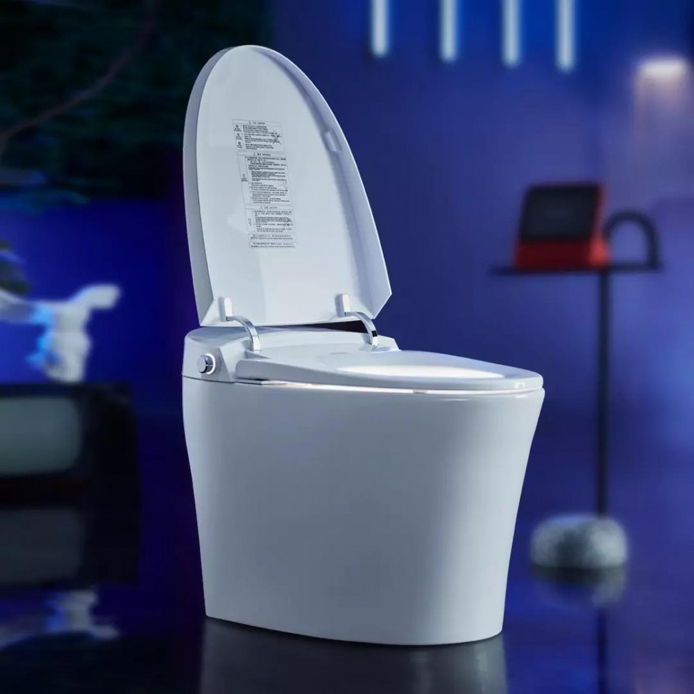 Умный унитаз Xiaomi Huida New LED Digital Energy-Saving Intelligent Toilet 400mm White 