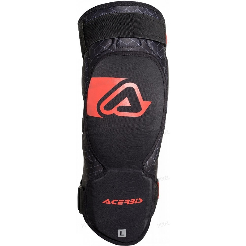 Защита коленей X-KNEE GUARD SOFT, чёрный-красный