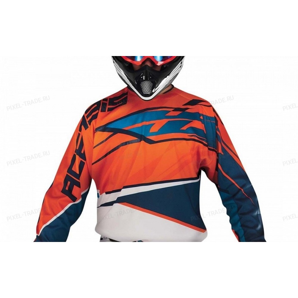 Джерси ACERBIS MX KID orange/blue M