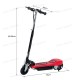 Электросамокат E-Scooter 120w Красный 