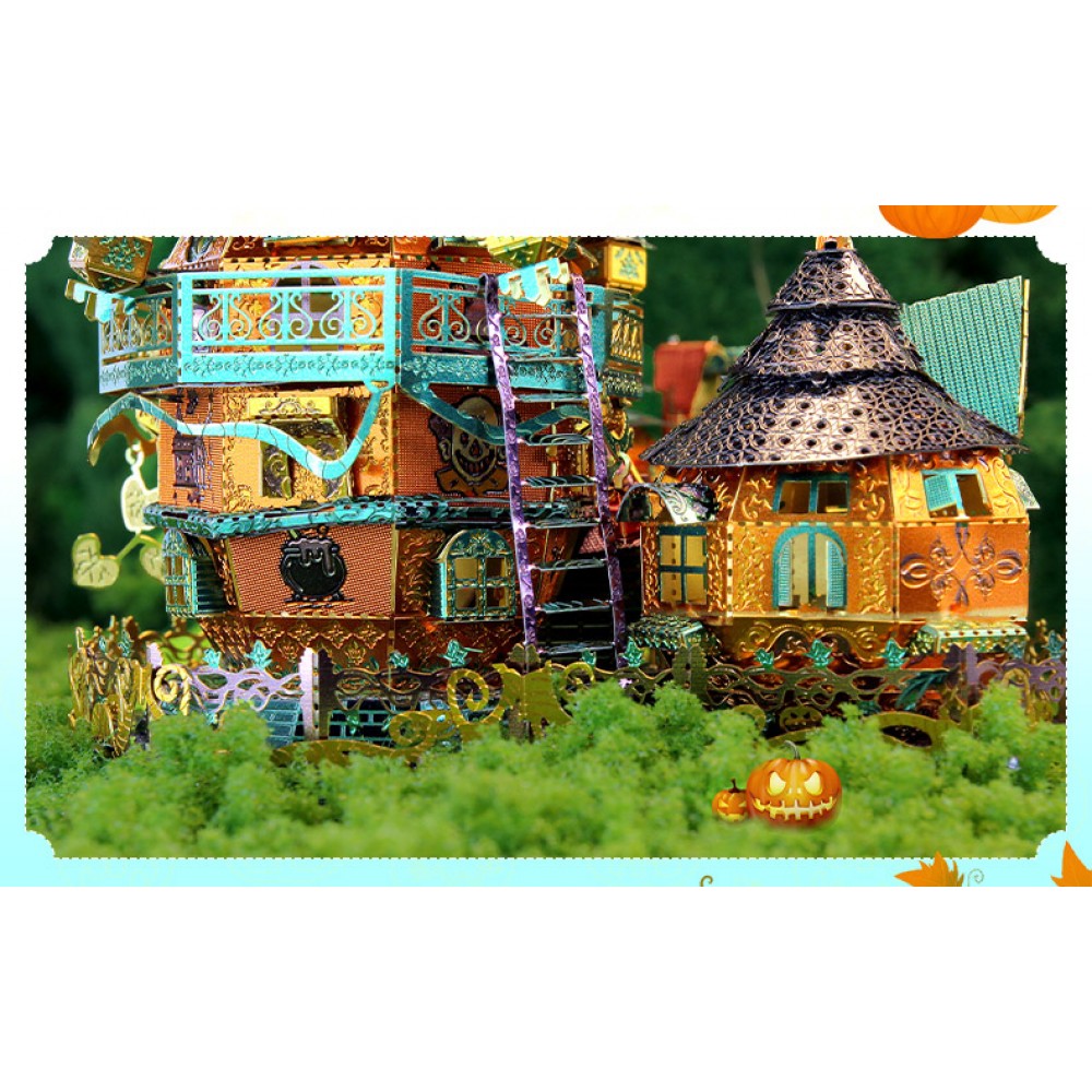 Сборная модель 3D- Тыквенный домик (Pumpkin House)