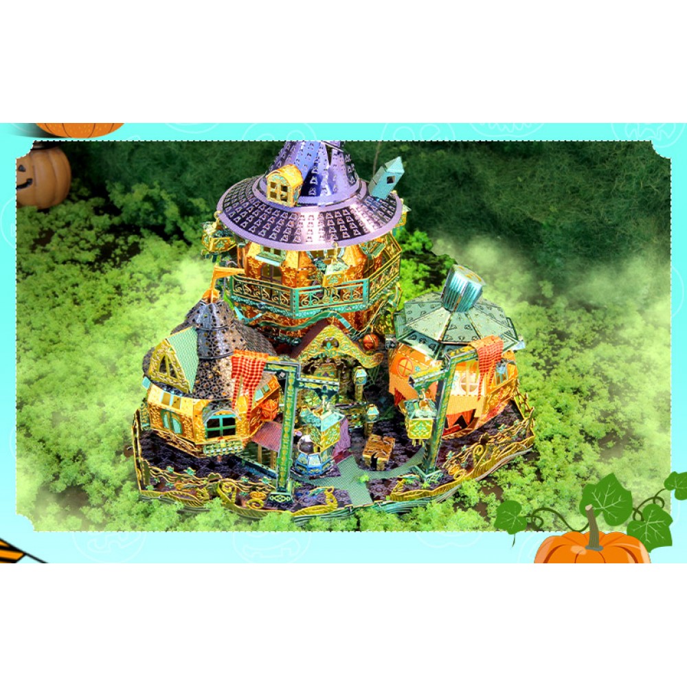 Сборная модель 3D- Тыквенный домик (Pumpkin House)