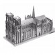 Сборная модель 3D Notre Dame Cathedral Paris (P016-S)