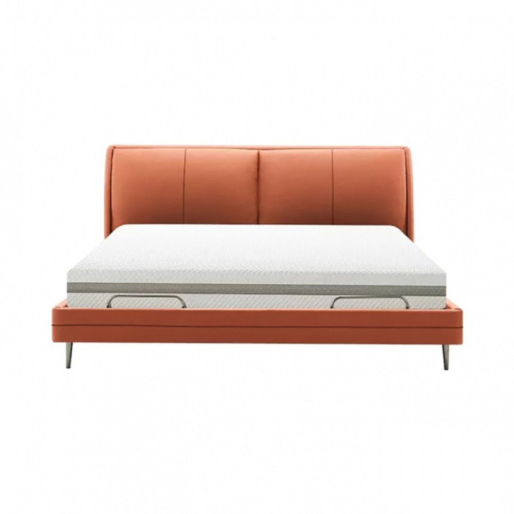 Умная двуспальная кровать Xiaomi 8H Milan Smart Electric Bed DT1 1.8 m Fashion Orange (умное основание и ортопедический матрас R2 Pro)