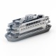 Сборная модель 3D  Commuter Ferry (3DJS055)