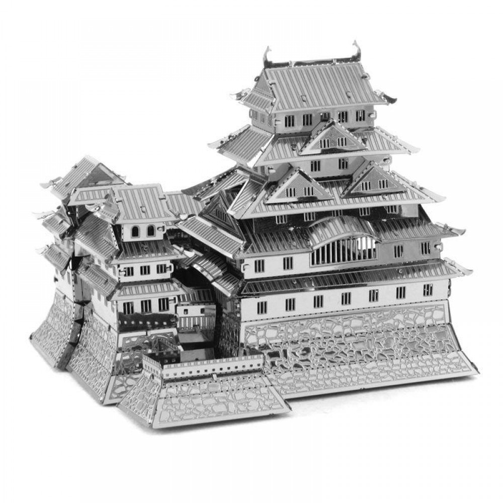 3D конструктор металлический Aipin Himeji Castle(3DJS005-G)