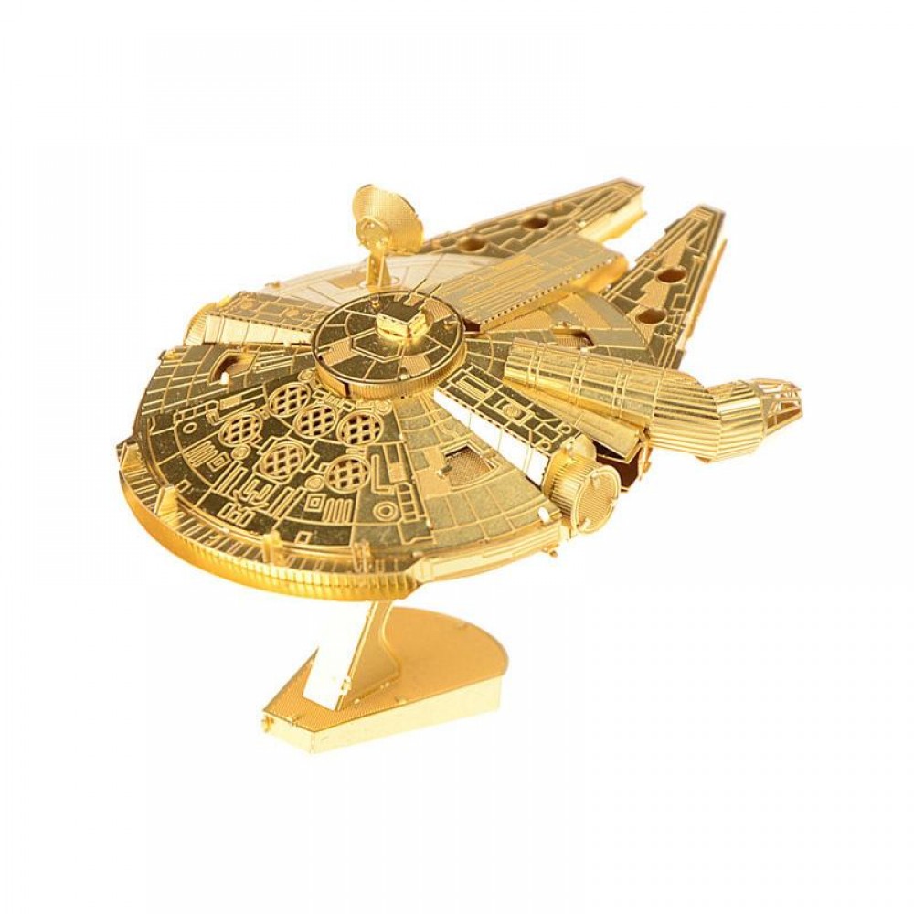 Сборная модель 3D Metal Head Star Wars Millennium Falcon (3DJS072-G)