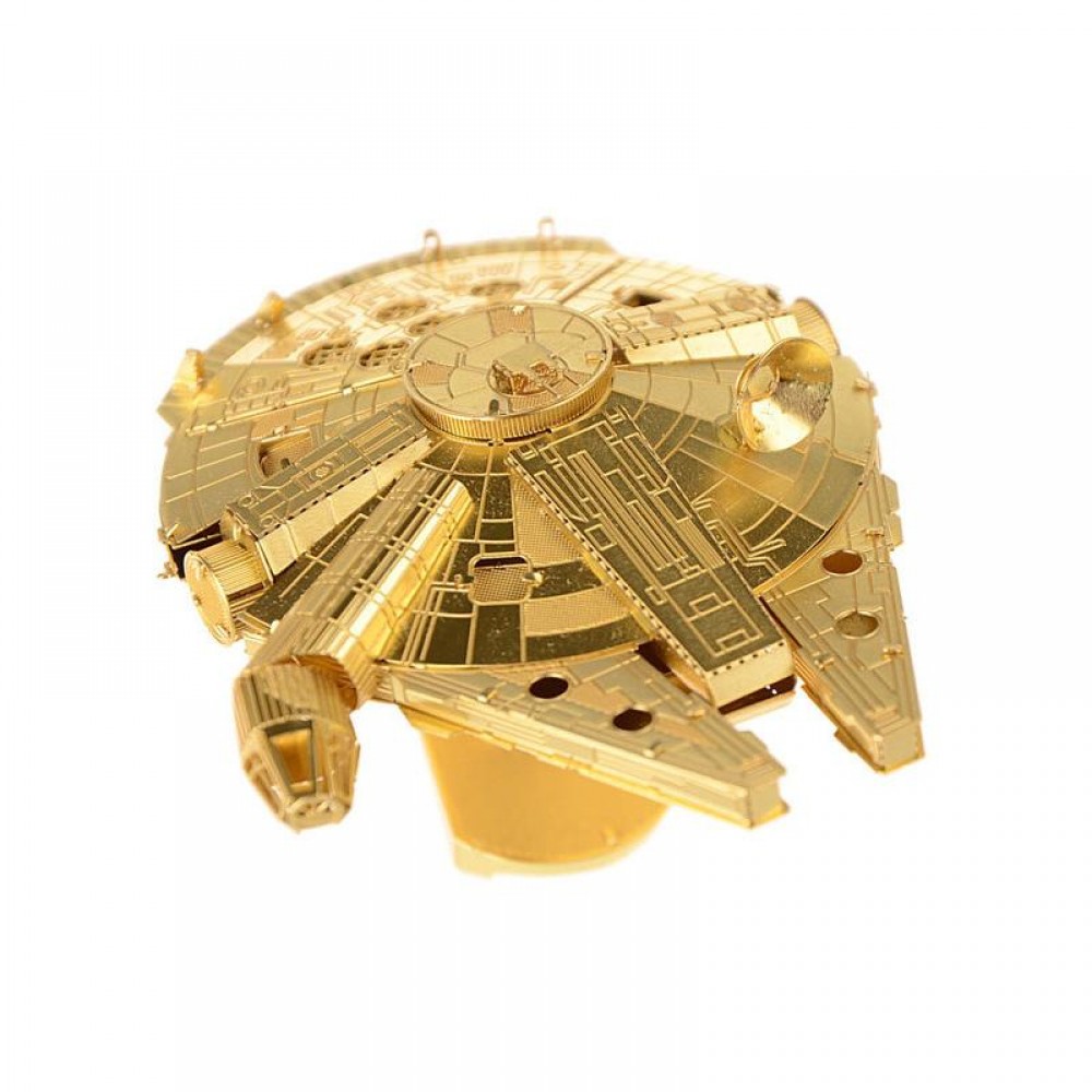 Сборная модель 3D Metal Head Star Wars Millennium Falcon (3DJS072-G)