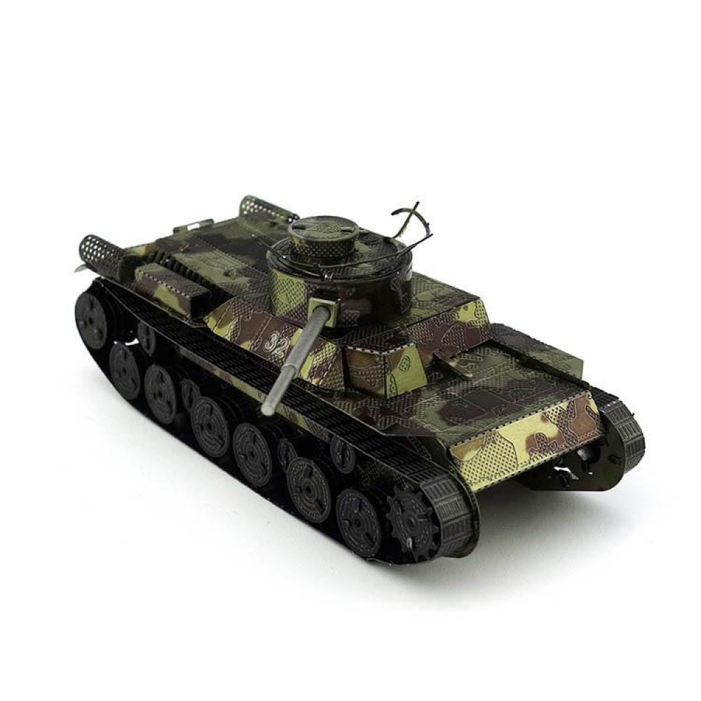 3D конструктор металлический MetalHead Tiger 1 Tank