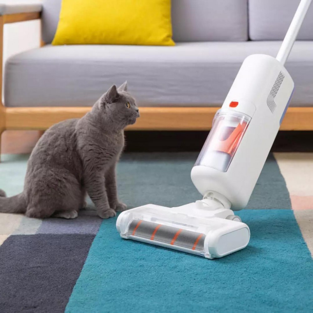 Беспроводной моющий пылесос Xiaomi SWDK Wireless Cleaning Machine White (FG2020)