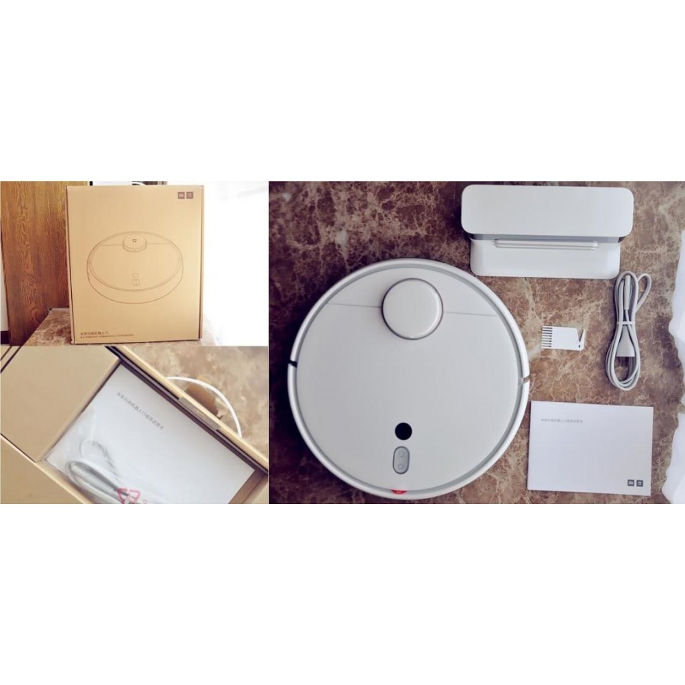 Робот-пылесос Xiaomi Mi Robot Vacuum Cleaner 1S White (SDJQR03RR)