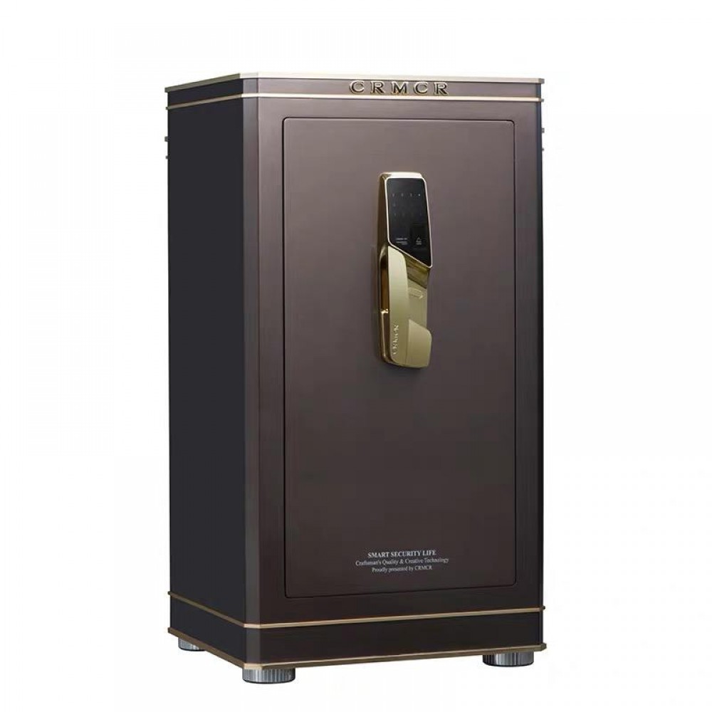 Умный сейф с датчиком отпечатка пальцев Xiaomi CRMCR Electronic safe (FDG-A1/D-65AN) Brown