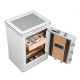 Умный сейф с датчиком отпечатка пальцев Xiaomi CRMCR Electronic safe (FDG-A1/D-65AN) White