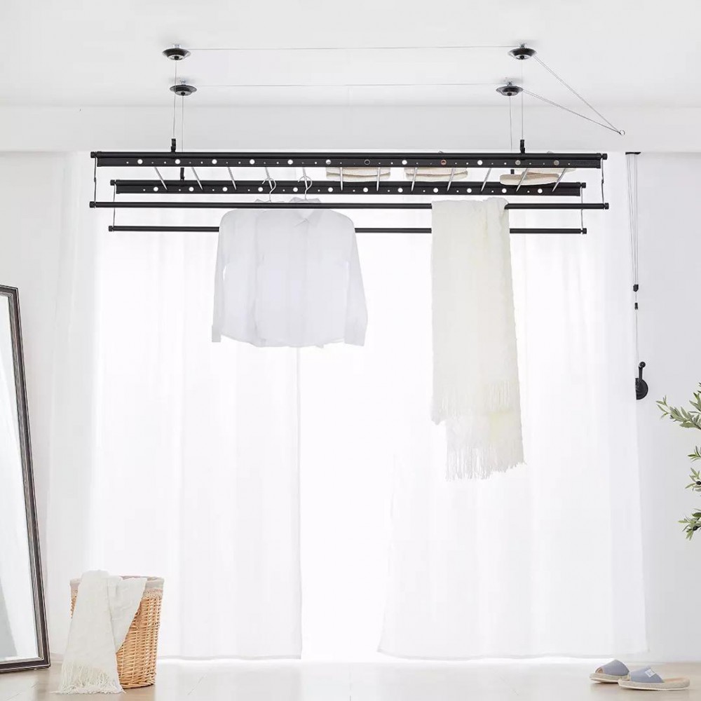 Сушилка для белья Xiaomi Mr. Bond Hand Lift Clothes Rack 