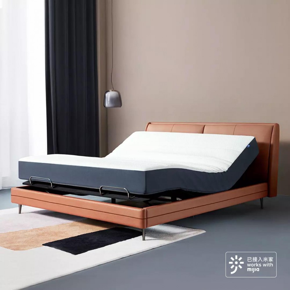 Умная двуспальная кровать Xiaomi 8H Smart Electric Bed Pro Milan TZ (умное основание и ортопедический матрас)