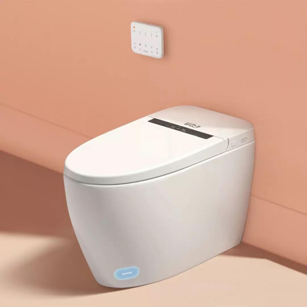 Умный унитаз Xiaomi Small Whale Wash Antibacterial Smart Toilet  White (Версия с просушкой теплым воздухом)