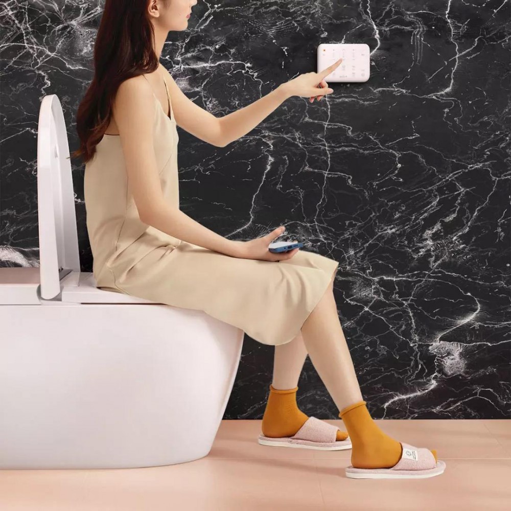 Умный унитаз Xiaomi Small Whale Wash Antibacterial Smart Toilet  White (Версия с просушкой теплым воздухом)