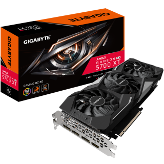 Видеокарта GigaByte Radeon RX 5700 XT 1650Mhz PCI-E 4.0 8192Mb 14000Mhz 256-bit HDMI 3xDP GV-R57XTGAMING OC-8GD / v2