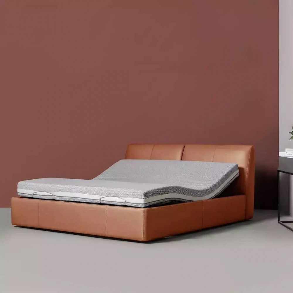 Умная двуспальная кровать Xiaomi 8H Milan Smart Electric Bed DT1 1.5 m Fashion Orange (умное основание и ортопедический матрас R2 Pro)