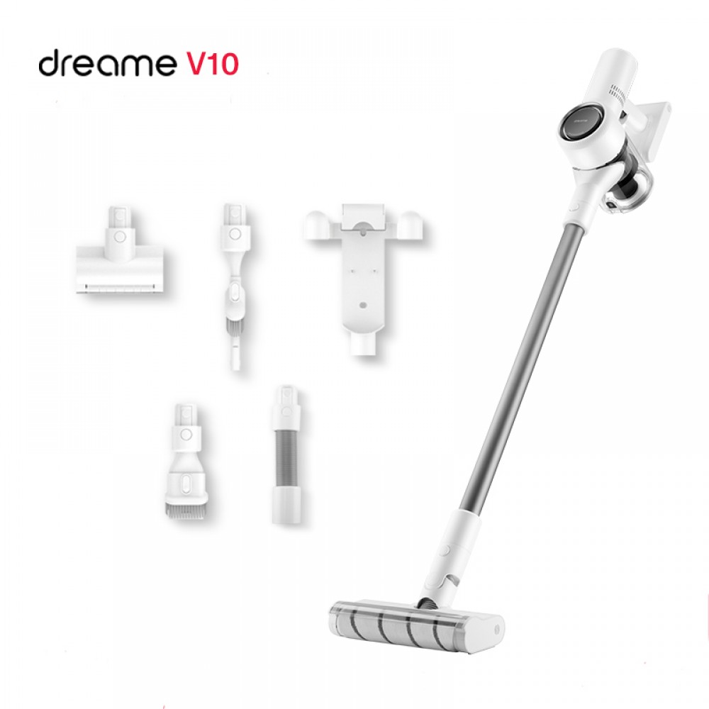 Ручной беспроводной пылесос Xiaomi Dreame V10 Boreas Vacuum Cleaner White (VVN3)